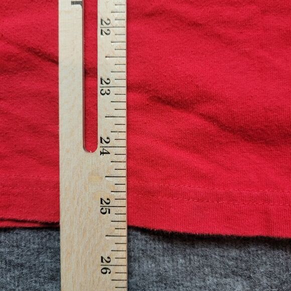 Polo Ralph Lauren Men's T-Shirt XL (18-20) Red Cricket Club CrewNeck - Picture 7 of 7